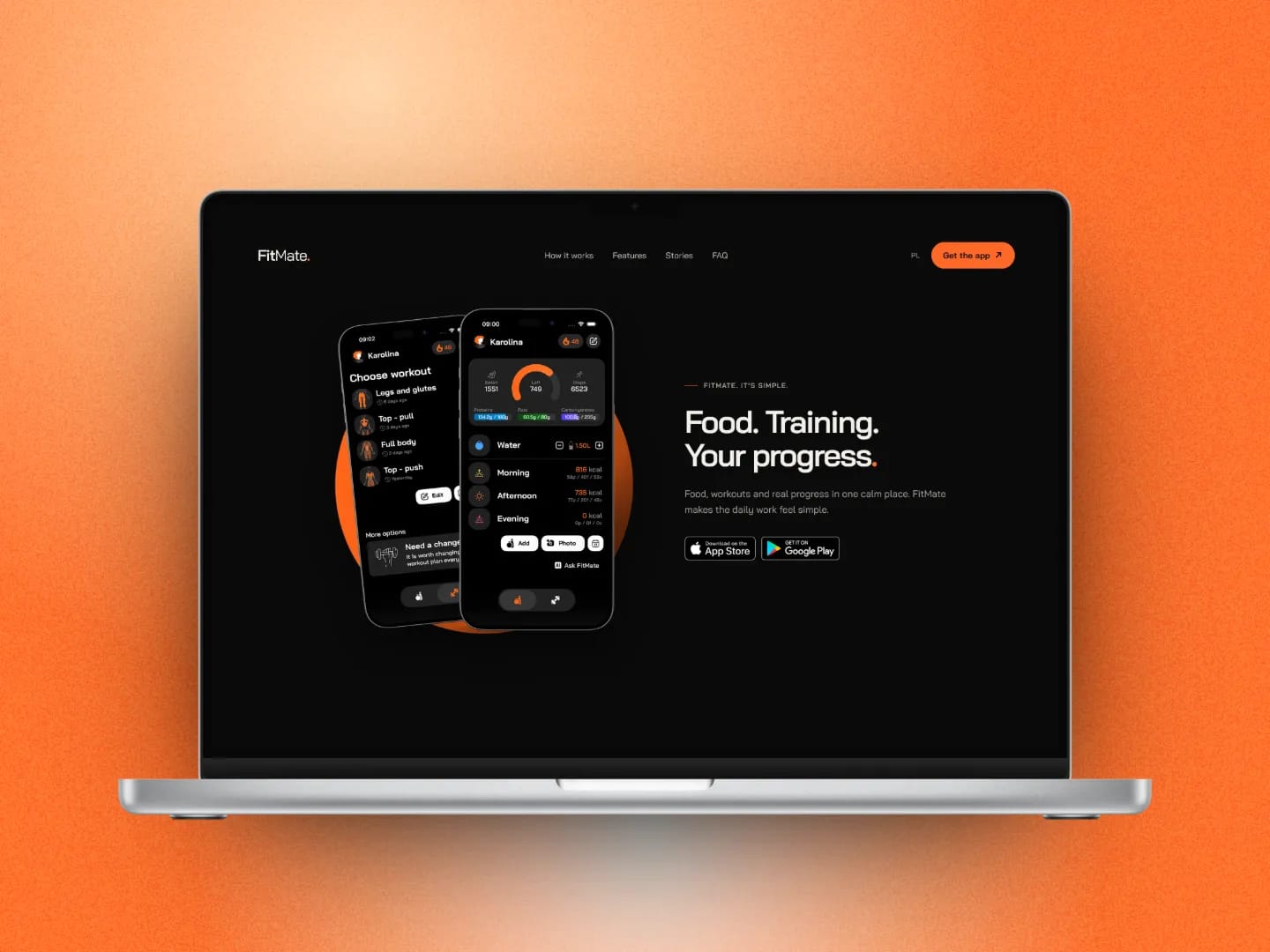 Fitmate – Fitness App UX Design